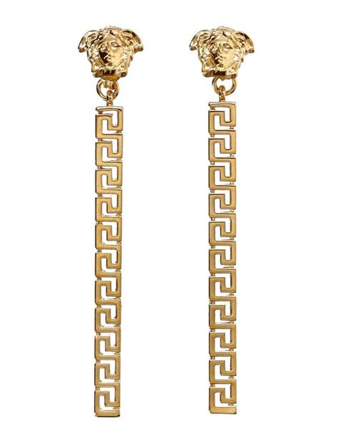 cercei versace ondulati|Jewelry Collection .